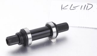 Каретка 140мм  x 68 мм шліцевий KENLI KL-11D чорний BMX 37*19мм AM (брендоване пакування)