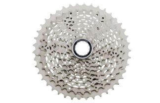 Касета 10 11-42Т Сталь SHIMANO CS-M4100-10 срiблястий