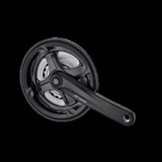 Шатун Алюмiнiй L170мм 24-34-42Т під квадрат PROWHEEL TA-CM68 чорний з Pl захистом