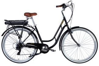 Велосипед уцінений з електроприводом 28" ST Dorozhnik eRETRO Vbr FR рама-19" 36B 13А*г 500Вт чорний 2026