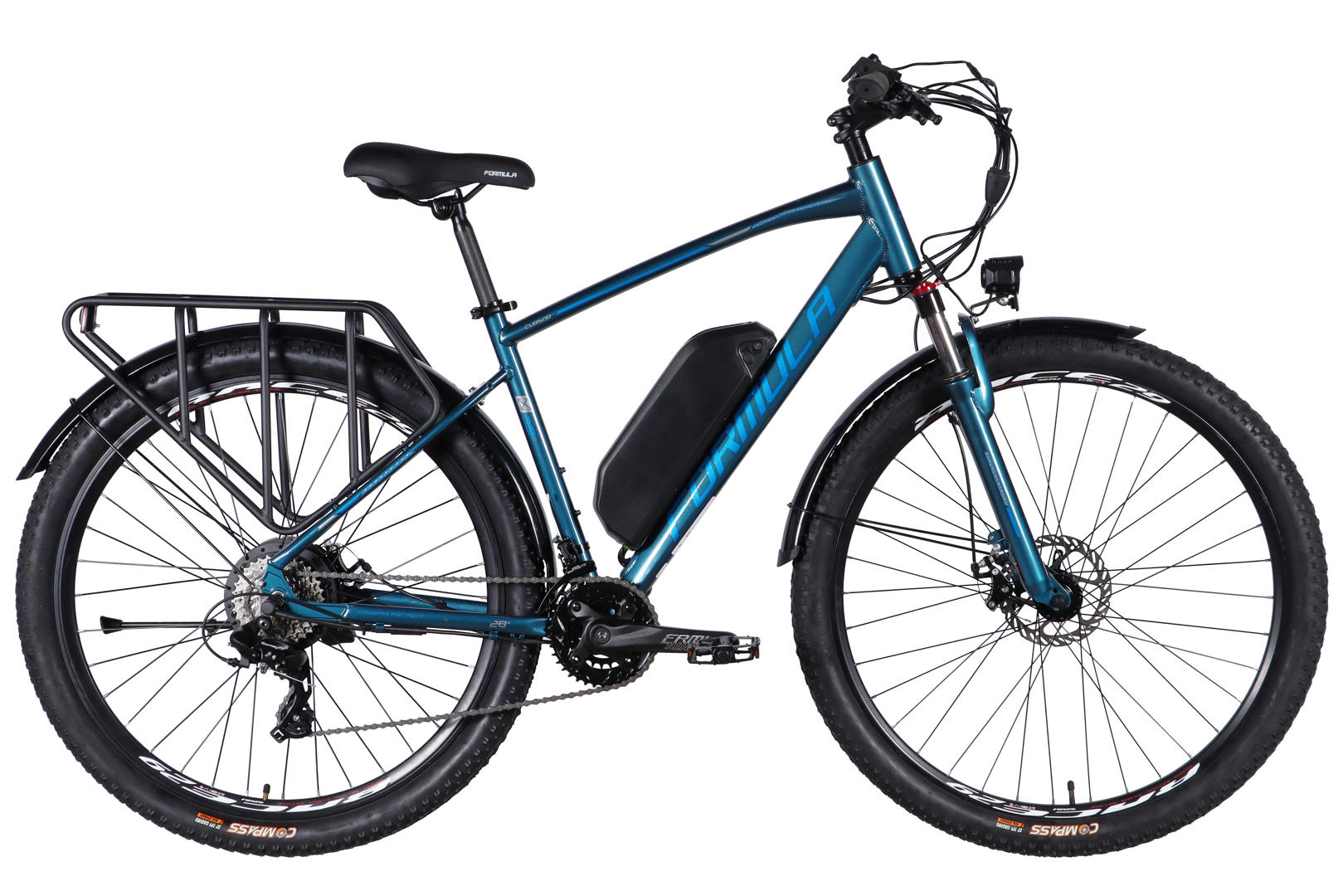 Велосипед з електроприводом 29" AL Formula eCURSOR MAN DD CS рама-19" 48B 13А*г 500Вт темно-синій 2026
