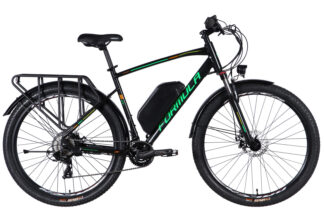 Велосипед з електроприводом 29" AL Formula eCURSOR MAN DD CS рама-21" 48B 17.5А*г 500Вт чорно-зелений 2026