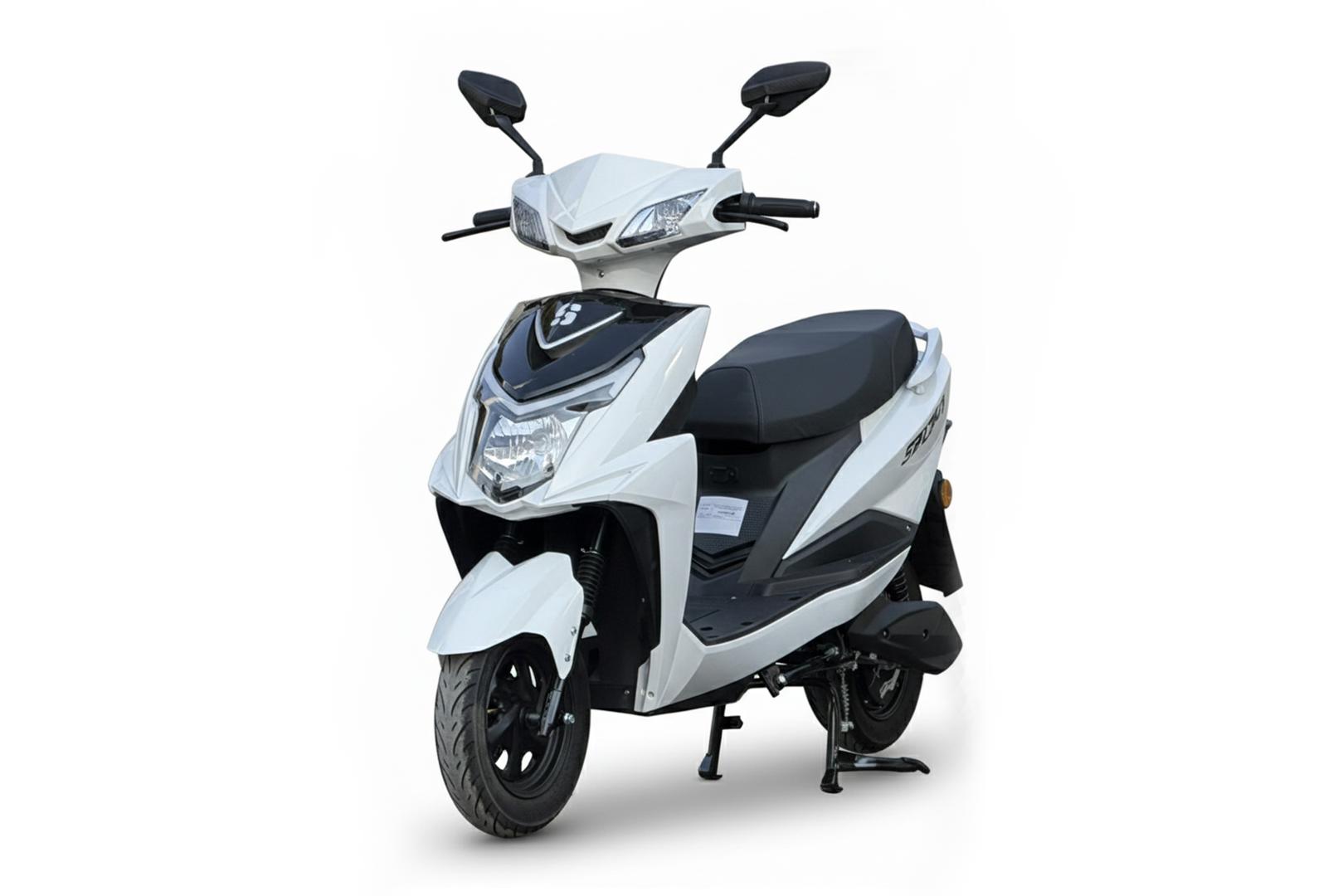 Електроскутер SPACE ATLAS 10" 72B 2500Вт 32А*г диск/диск літієва білий 2026