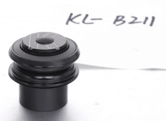 Рульова колонка безрізьб. напівінтегрована 1-1/8" KENLI KL-411 чорний (комплект)