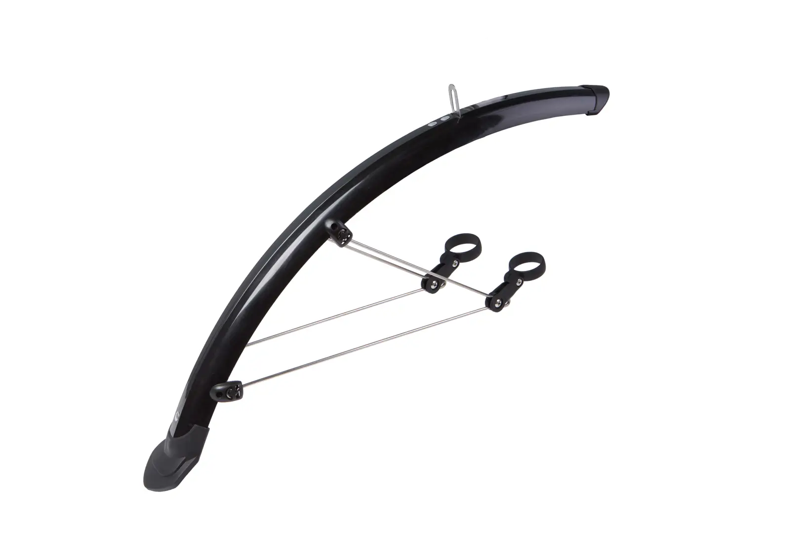 Крила 26" Пластик Feitech SY-955 чорний зі стійкою f.285 r.265-355мм кріпл. на штани вилки та задні пера - Зображення 4