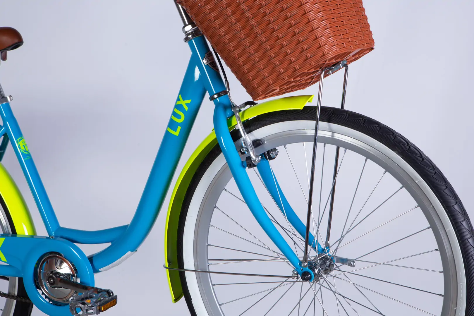 Велосипед ST 26" Dorozhnik LUX Velosteel рама-17" блакитний 2025 - Зображення 4