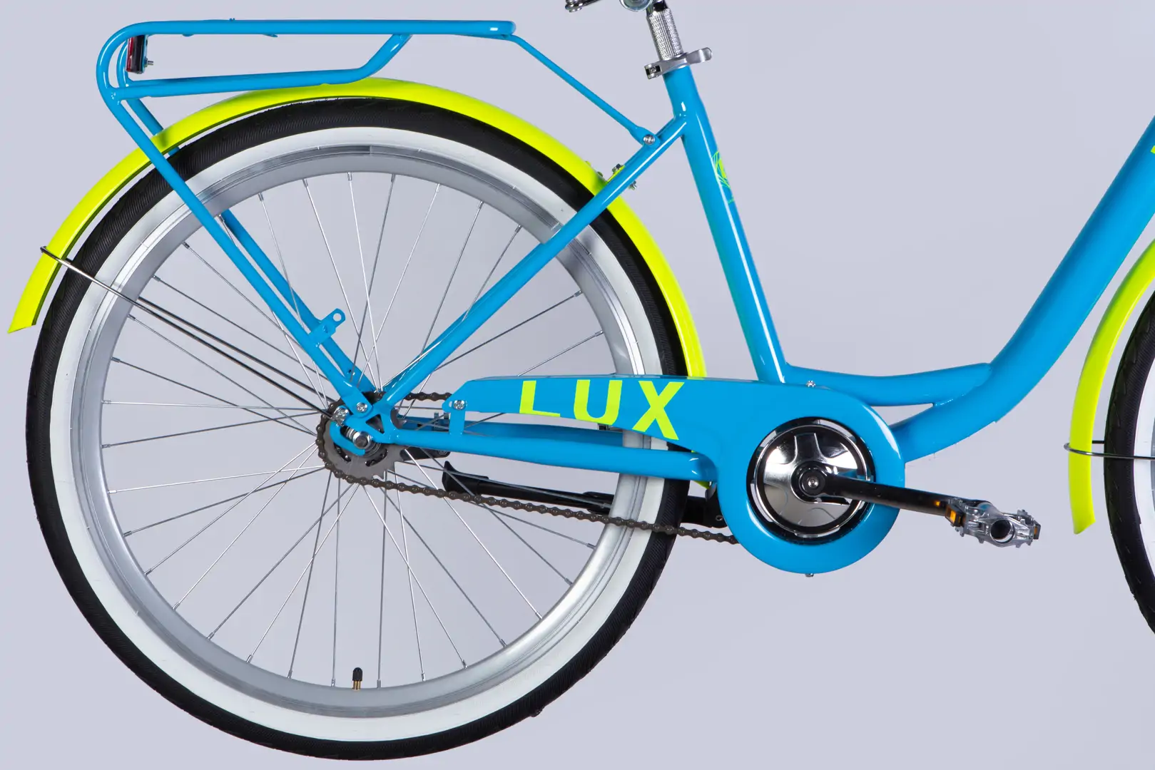 Велосипед ST 26" Dorozhnik LUX Velosteel рама-17" блакитний 2025 - Зображення 7