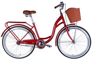Велосипед ST 26" Dorozhnik AQUAMARINE BH рама-17" бордовий 2026