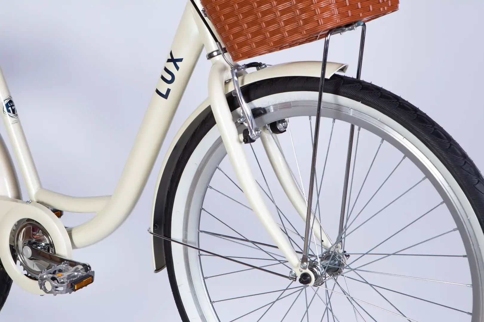 Велосипед ST 26" Dorozhnik LUX Velosteel рама-17" слонова кістка 2026 - Зображення 6