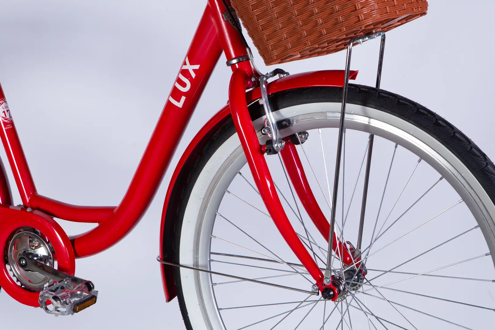 Велосипед ST 26" Dorozhnik LUX Velosteel рама-17" червоний 2026 - Зображення 4