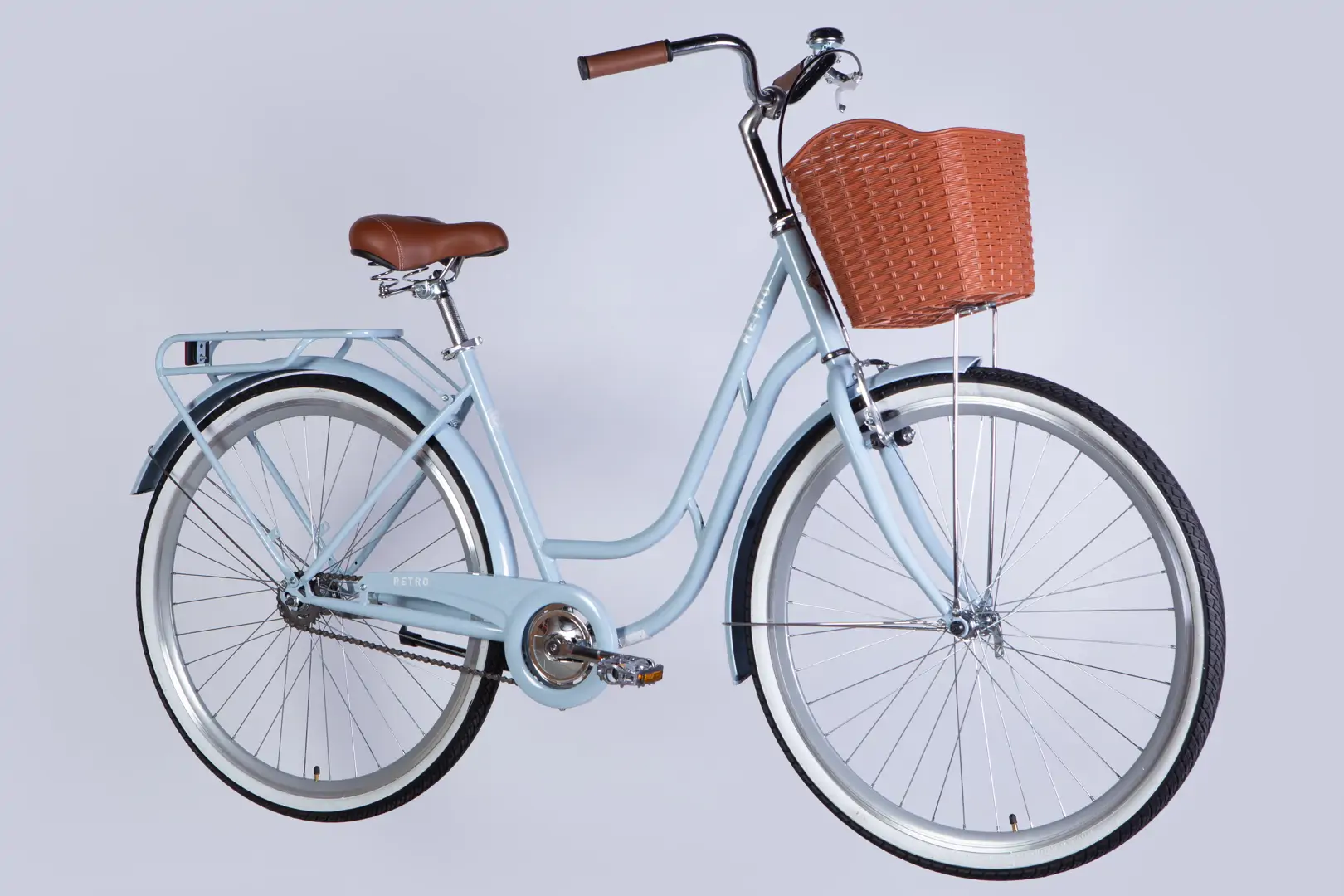 Велосипед ST 28" Dorozhnik RETRO Velosteel рама-19" блакитний 2025 - Зображення 3