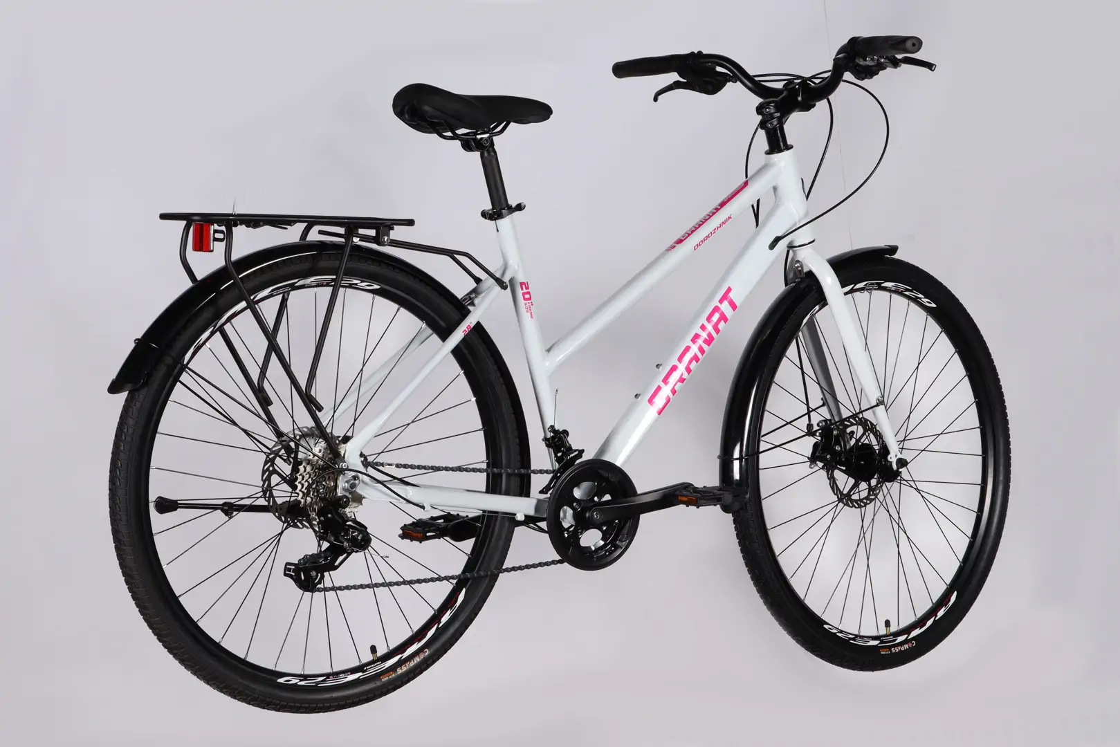 Велосипед AL 28" Dorozhnik GRANAT W DD CS рама-20" білий 2025 - Зображення 3