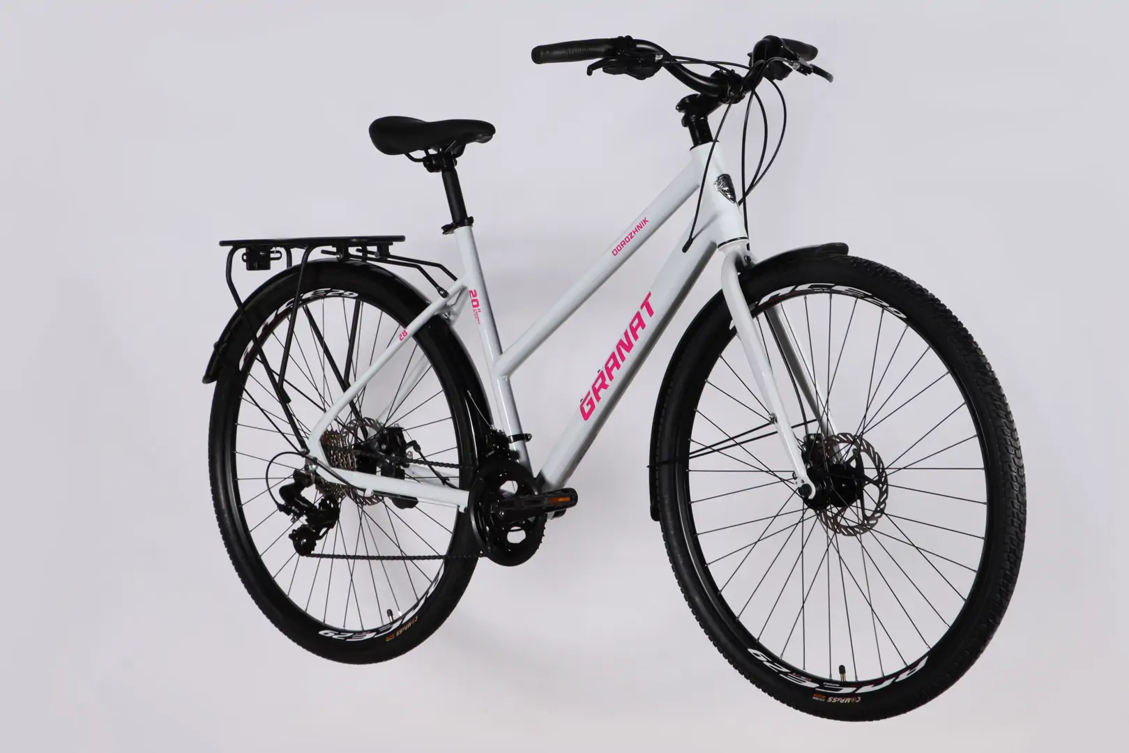 Велосипед AL 28" Dorozhnik GRANAT W DD CS рама-20" білий 2025 - Зображення 7