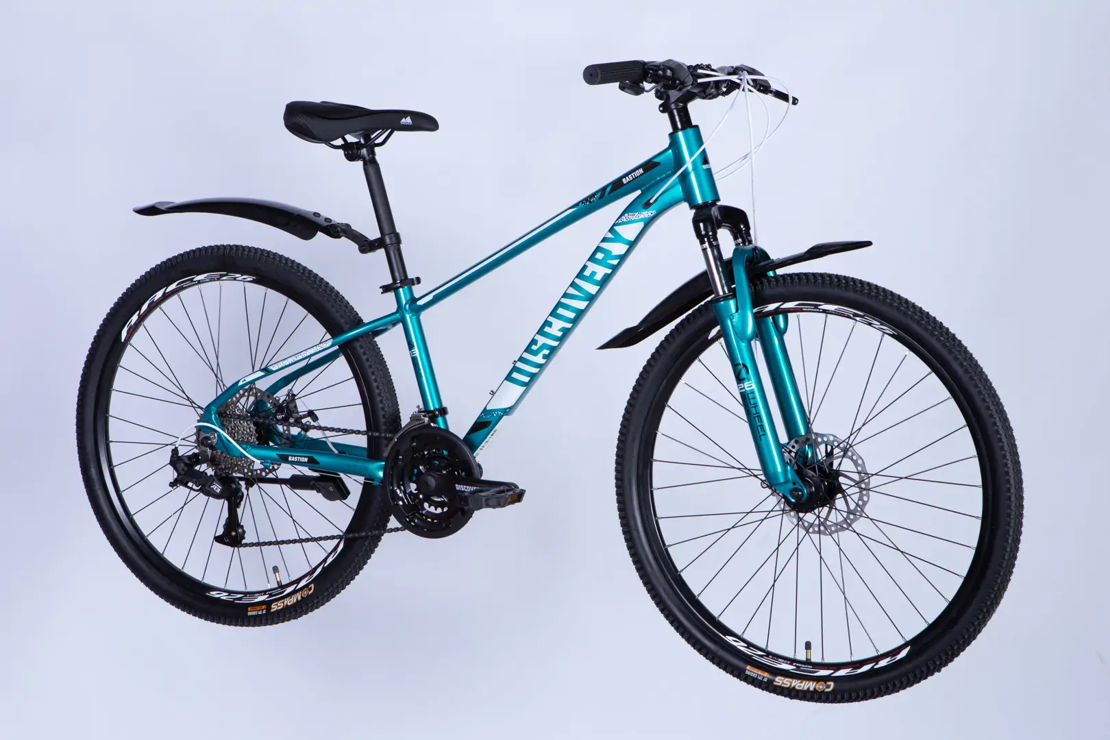 Велосипед AL 26" Discovery BASTION DD CS рама-13" бірюзовий 2025 - Зображення 2