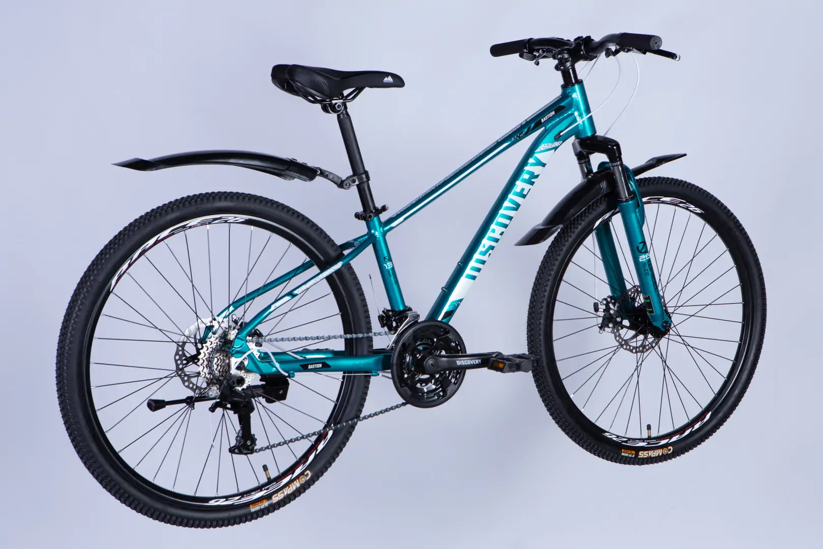 Велосипед AL 26" Discovery BASTION DD CS рама-13" бірюзовий 2025 - Зображення 3