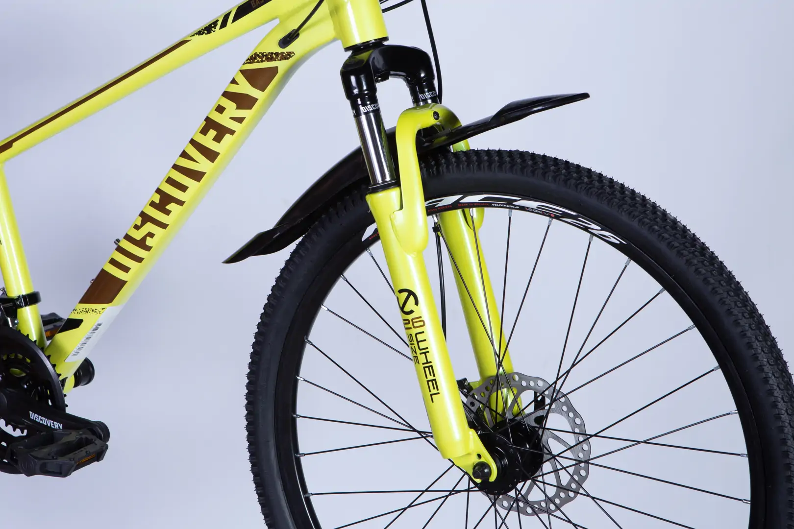 Велосипед AL 26" Discovery BASTION DD CS рама-13" жовтий 2025 - Зображення 5