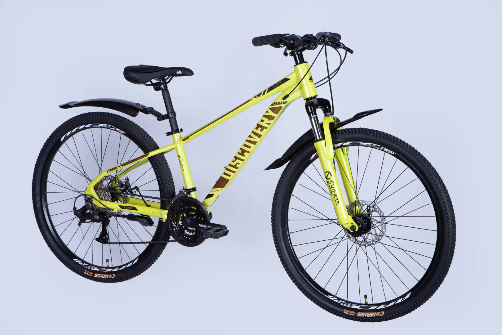 Велосипед AL 26" Discovery BASTION DD CS рама-13" жовтий 2025 - Зображення 6