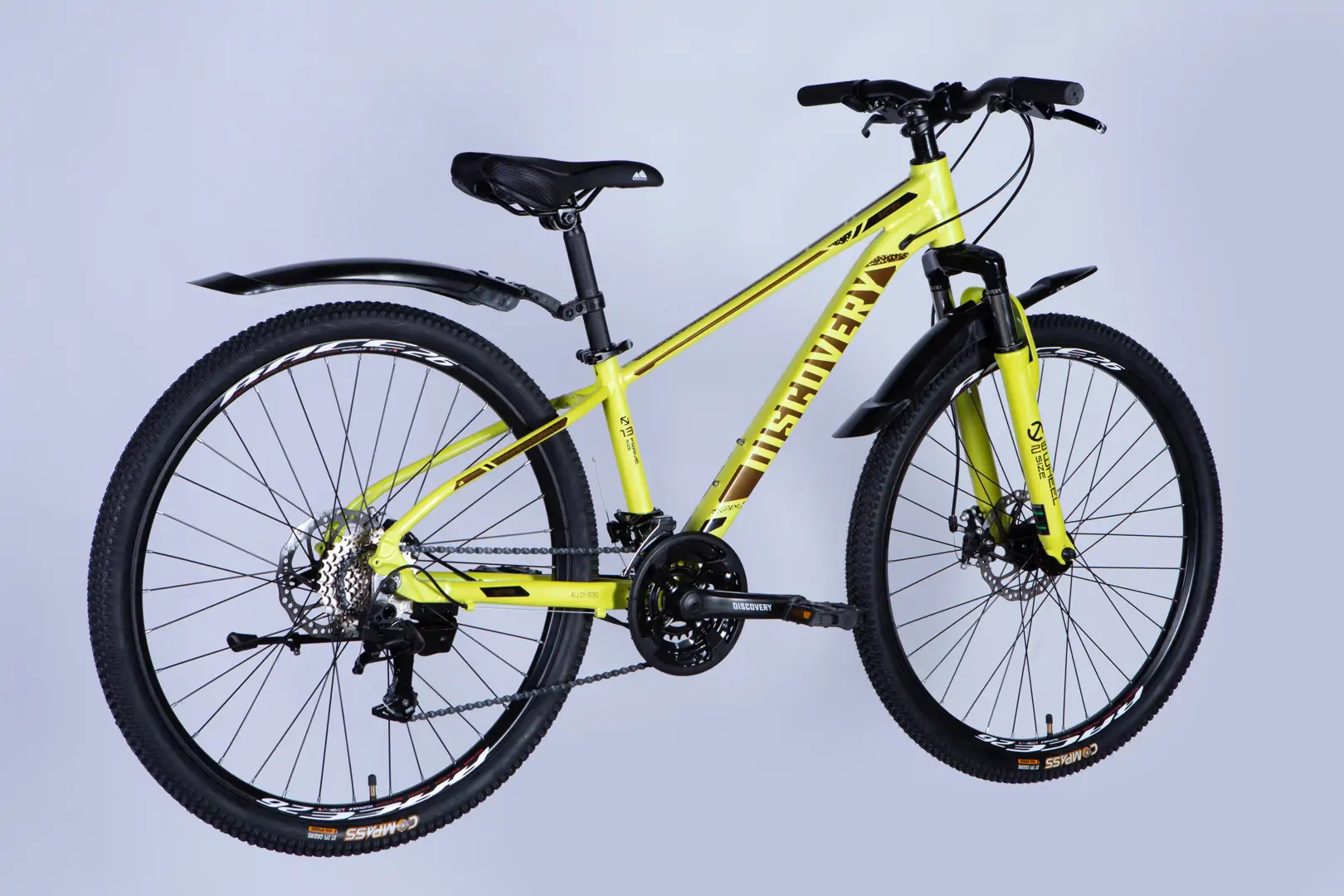 Велосипед AL 26" Discovery BASTION DD CS рама-13" жовтий 2025 - Зображення 7