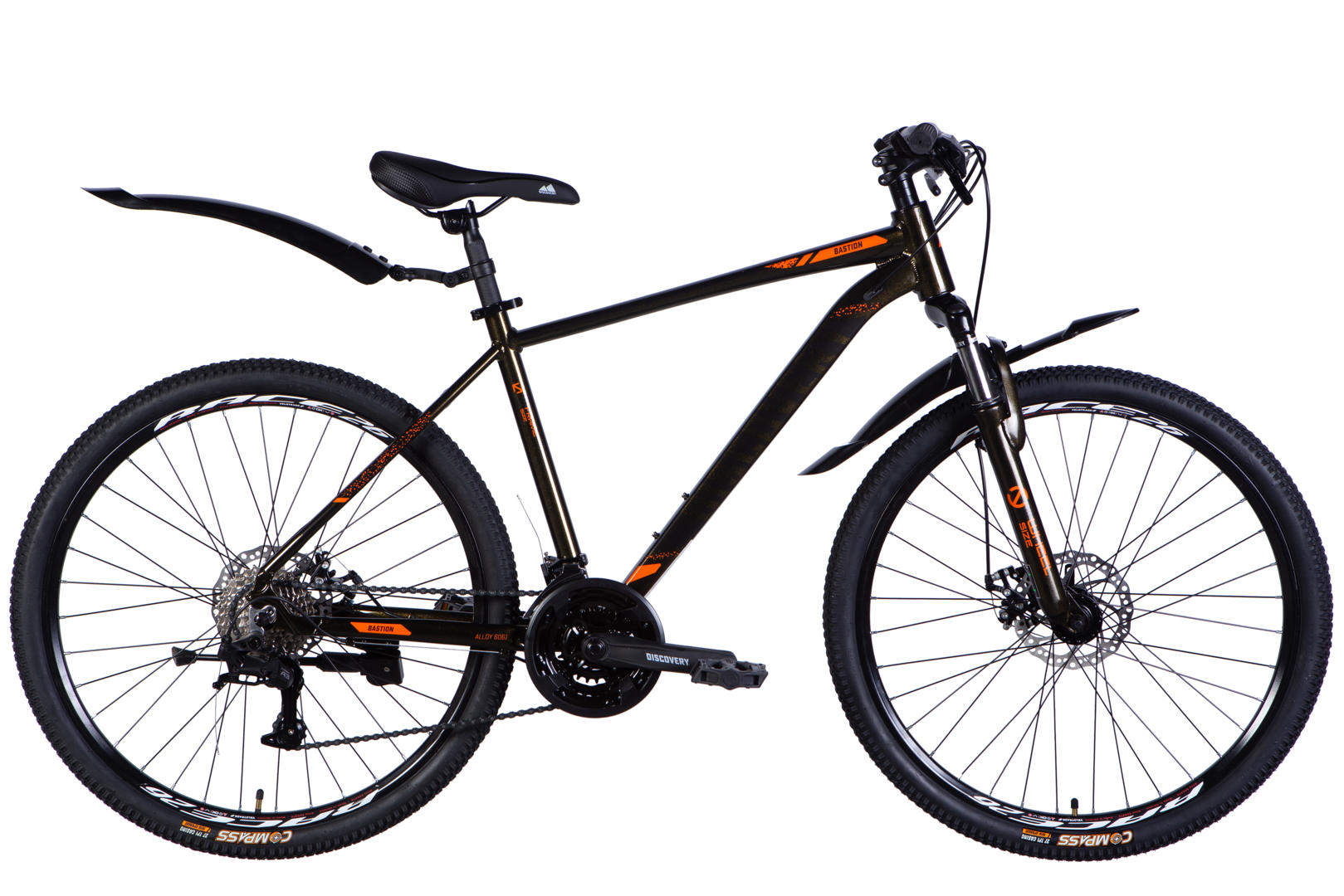 Велосипед AL 26" Discovery BASTION DD CS рама-18" коричневий 2025