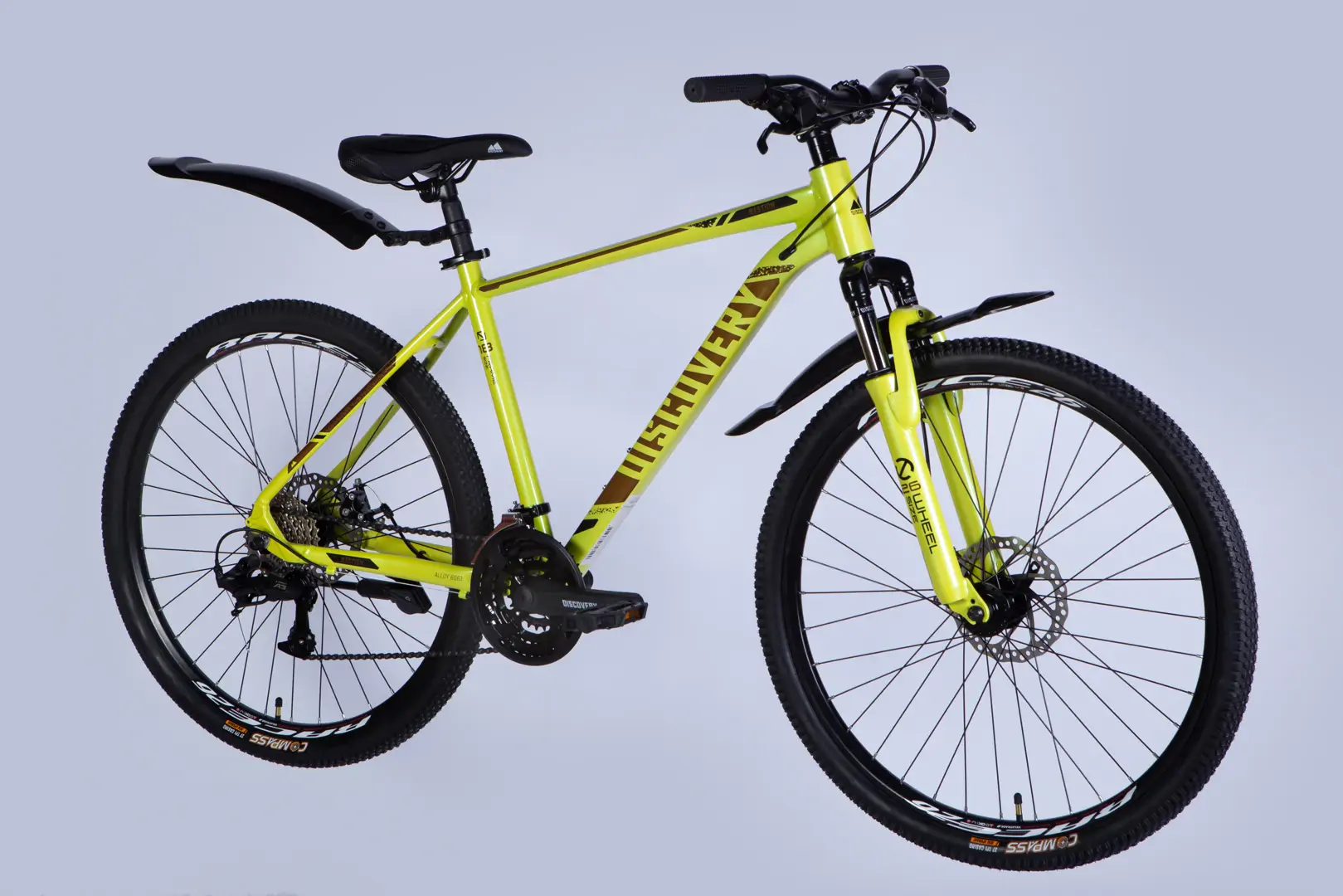 Велосипед AL 26" Discovery BASTION DD CS рама-18" жовтий 2025 - Зображення 4