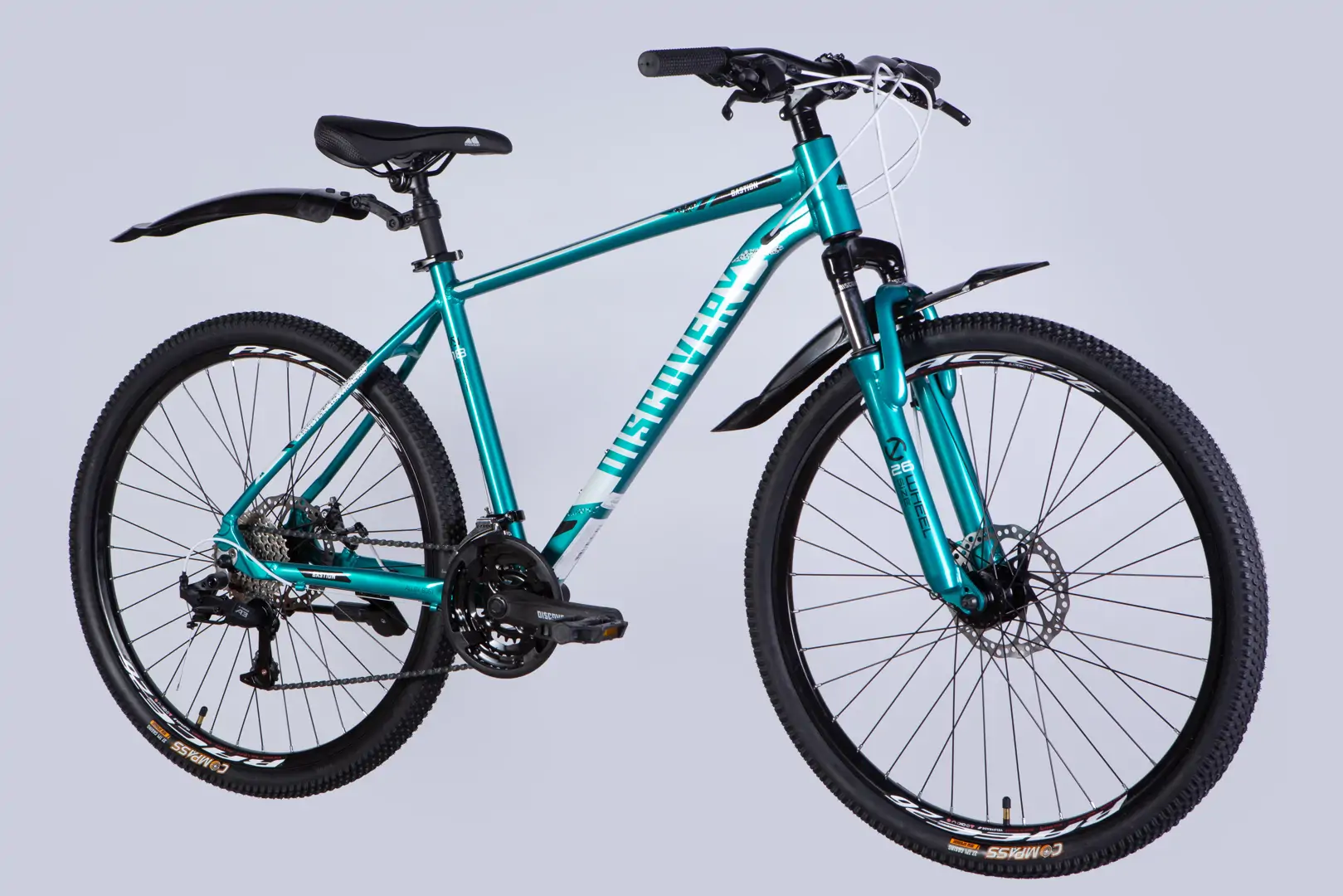 Велосипед AL 26" Discovery BASTION DD CS рама-18" бірюзовий 2025 - Зображення 2