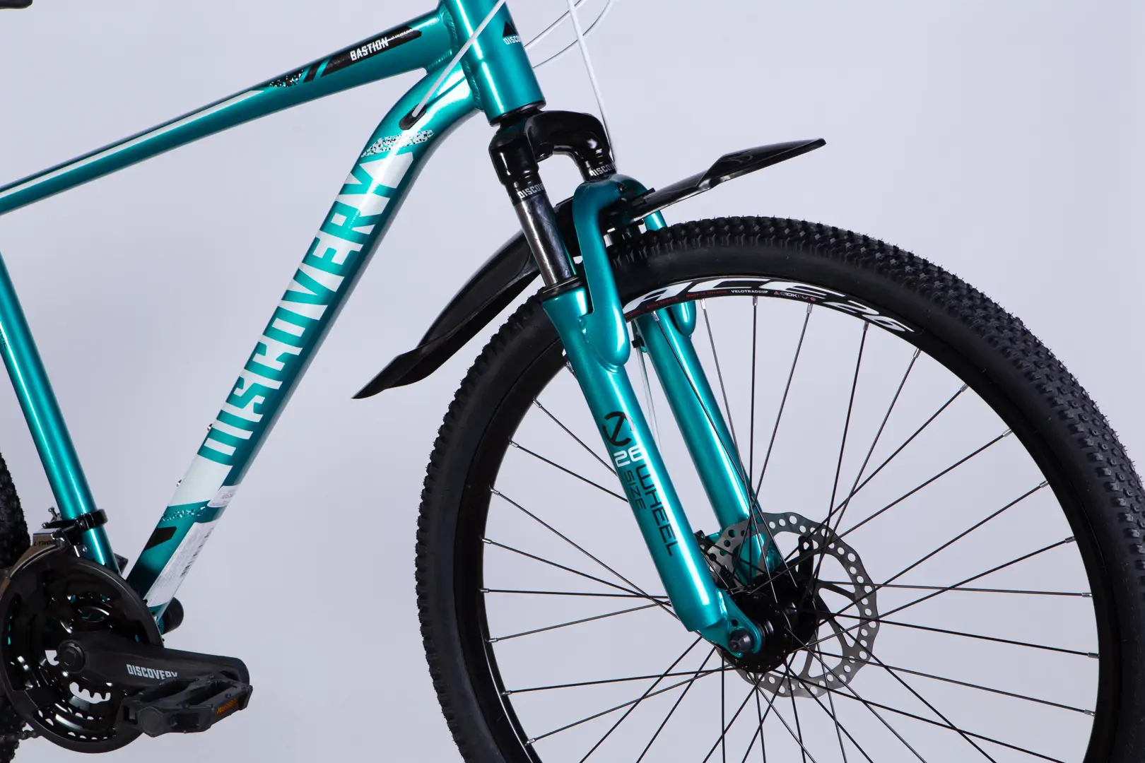Велосипед AL 26" Discovery BASTION DD CS рама-18" бірюзовий 2025 - Зображення 5