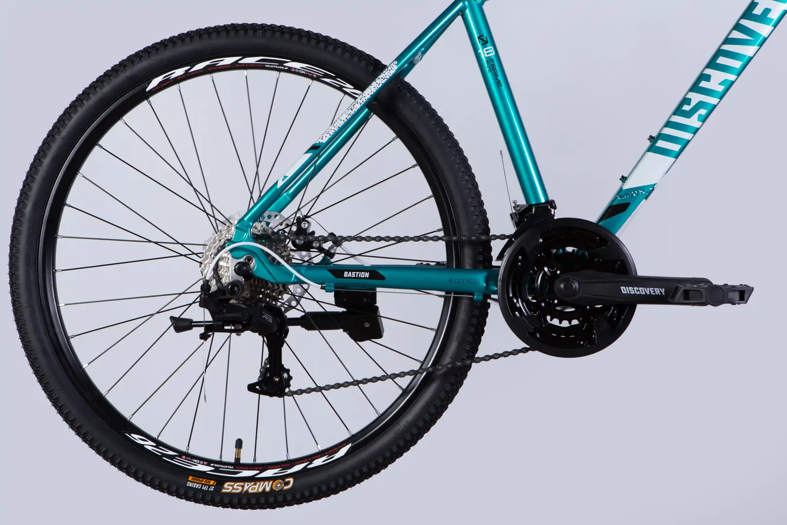 Велосипед AL 26" Discovery BASTION DD CS рама-18" бірюзовий 2025 - Зображення 7