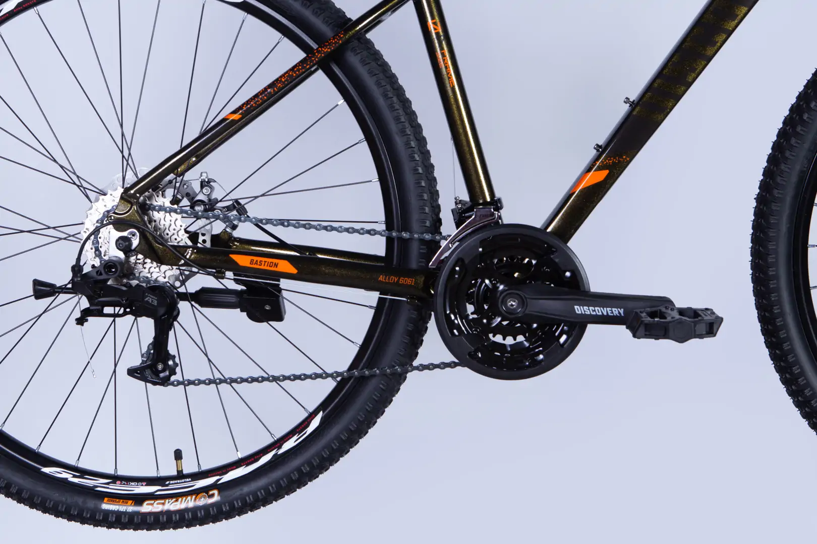 Велосипед AL 29" Discovery BASTION DD CS рама-17" коричневий 2025 - Зображення 3