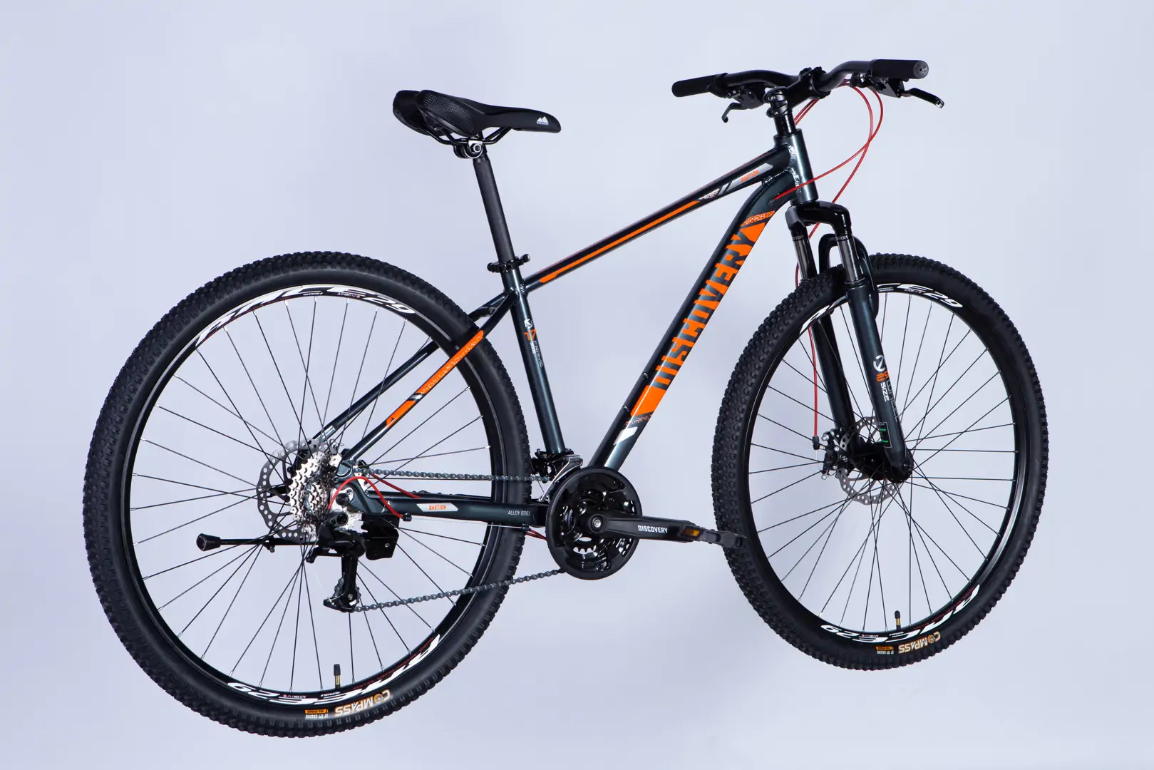 Велосипед AL 29" Discovery BASTION DD CS рама-17" сіро-помаранчевий 2025 - Зображення 7