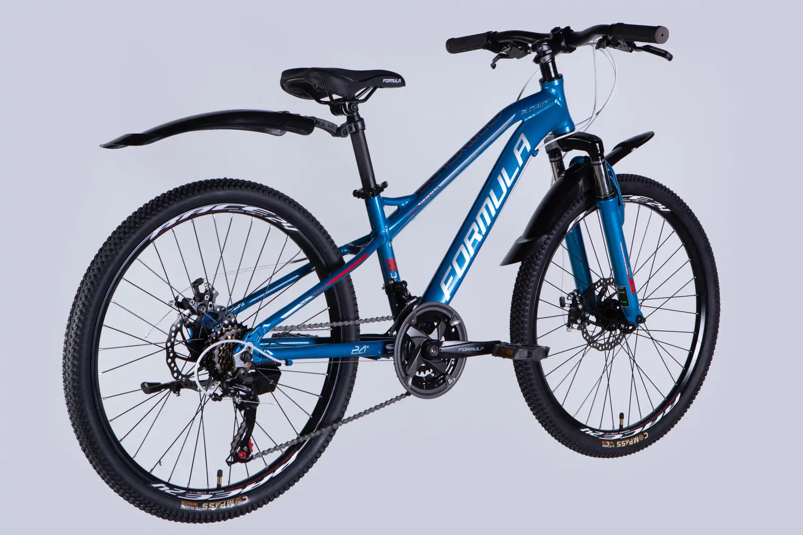 Велосипед AL 24" Formula BLACKWOOD 1.0 DD FR рама-12,5" синьо-сріблястий 2025 - Зображення 3