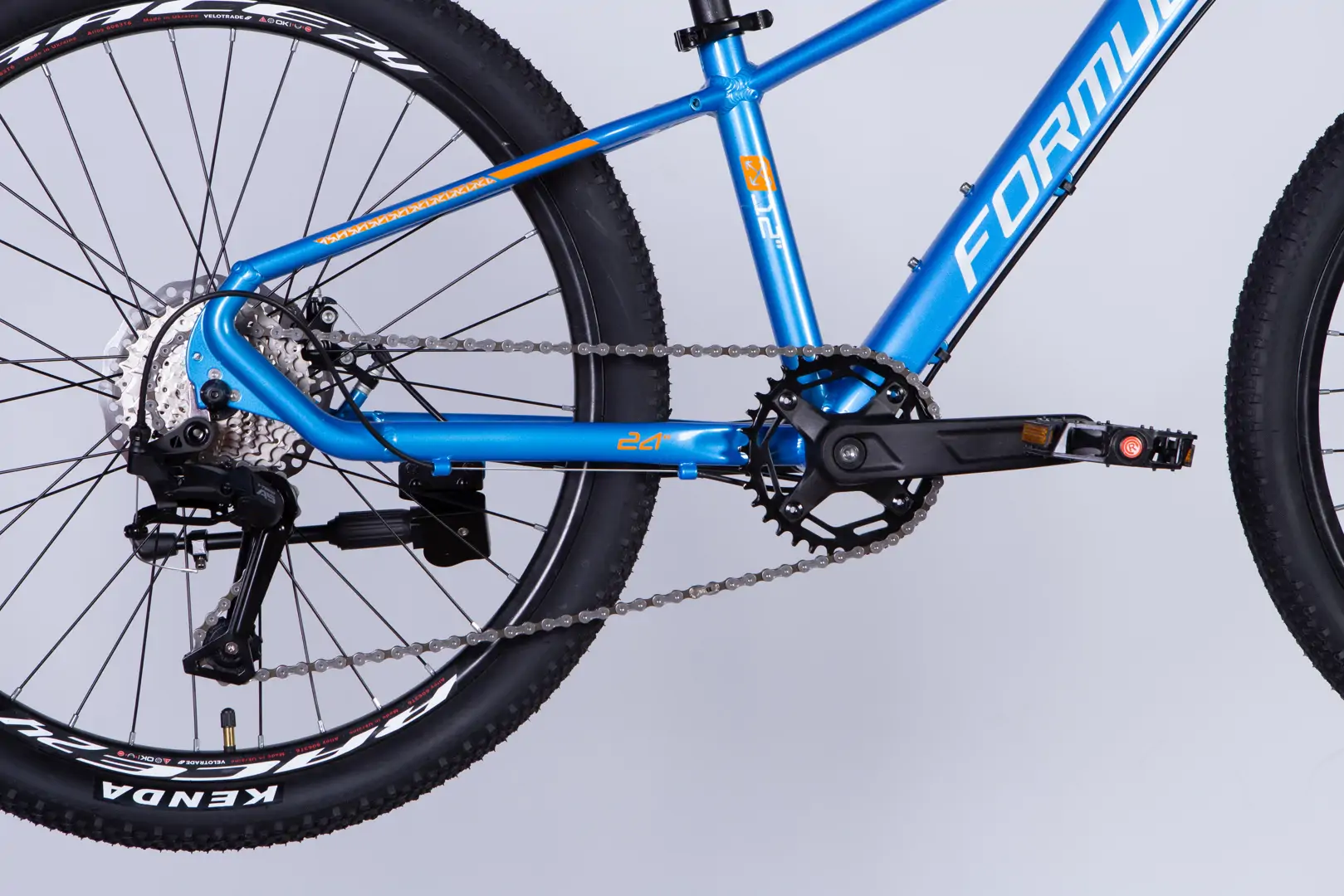 Велосипед AL 24" Formula ZEPHYR 3.0 DD CS рама-12" синій 2026 - Зображення 5