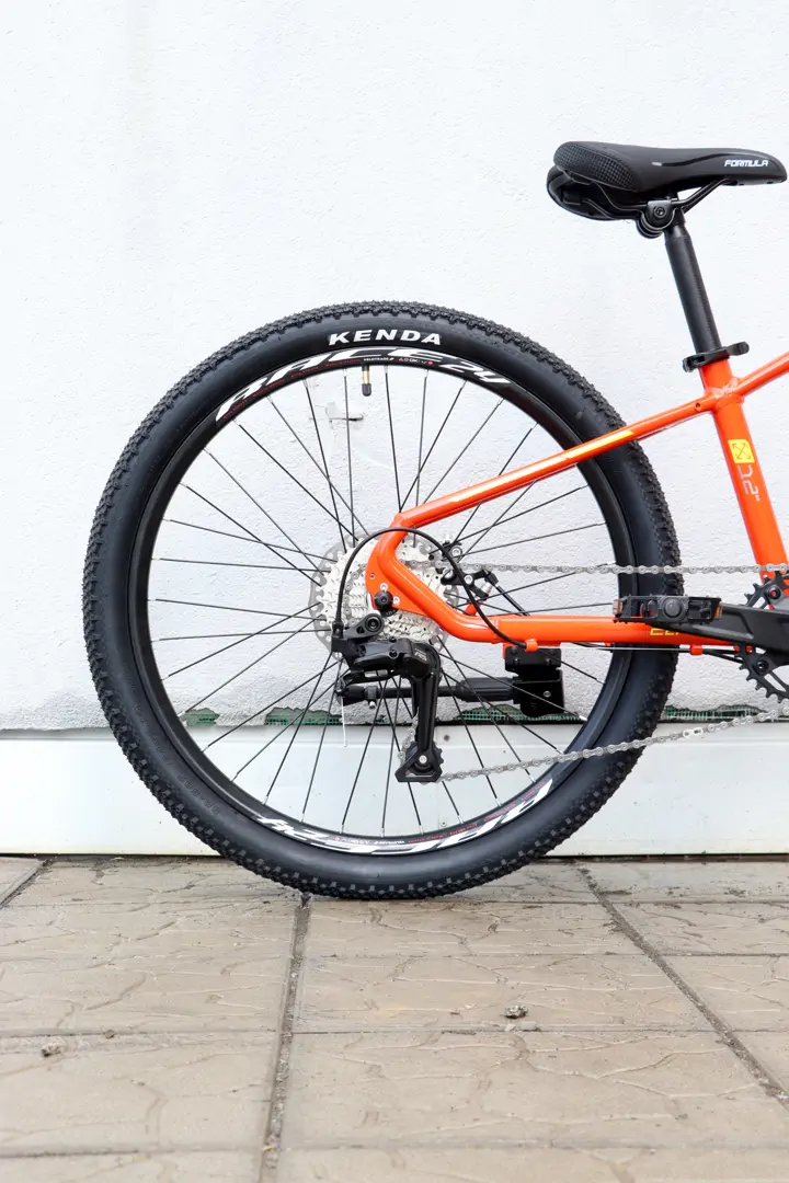 Велосипед AL 24" Formula ZEPHYR 3.0 DD CS рама-12" помаранчевий 2026 - Зображення 2