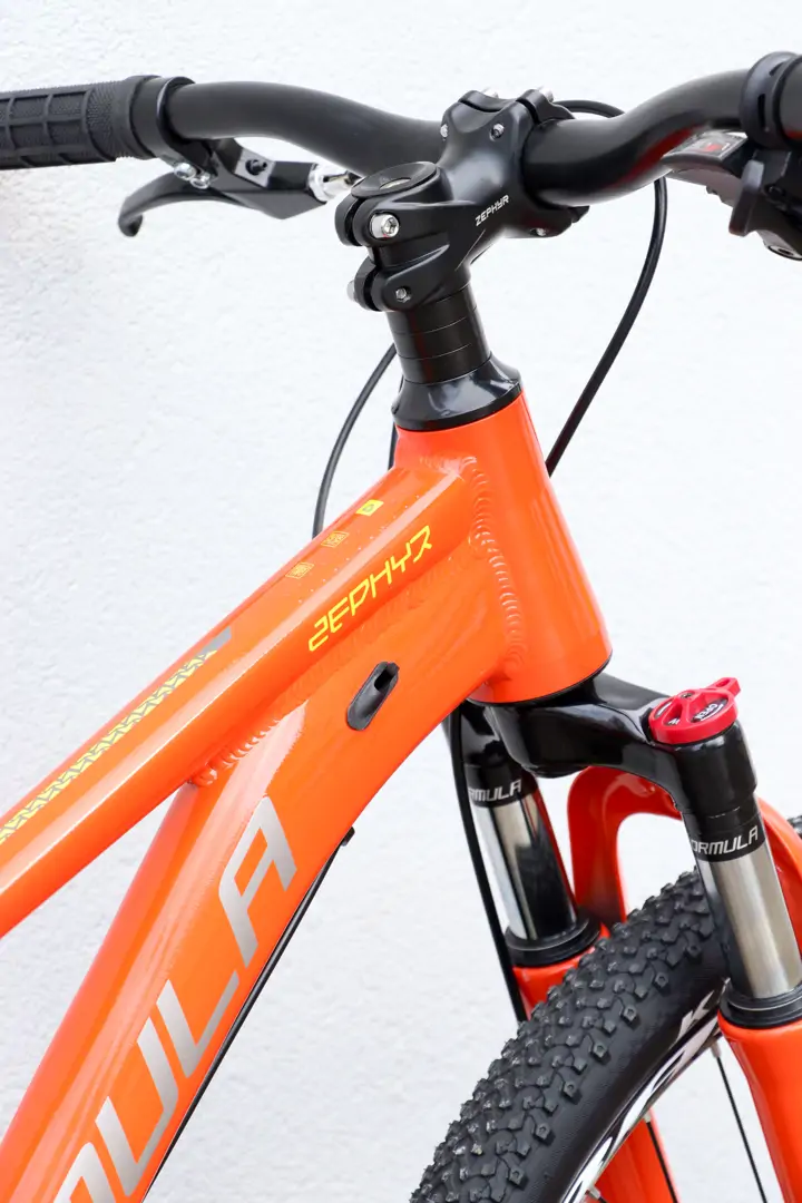 Велосипед AL 24" Formula ZEPHYR 3.0 DD CS рама-12" помаранчевий 2026 - Зображення 3