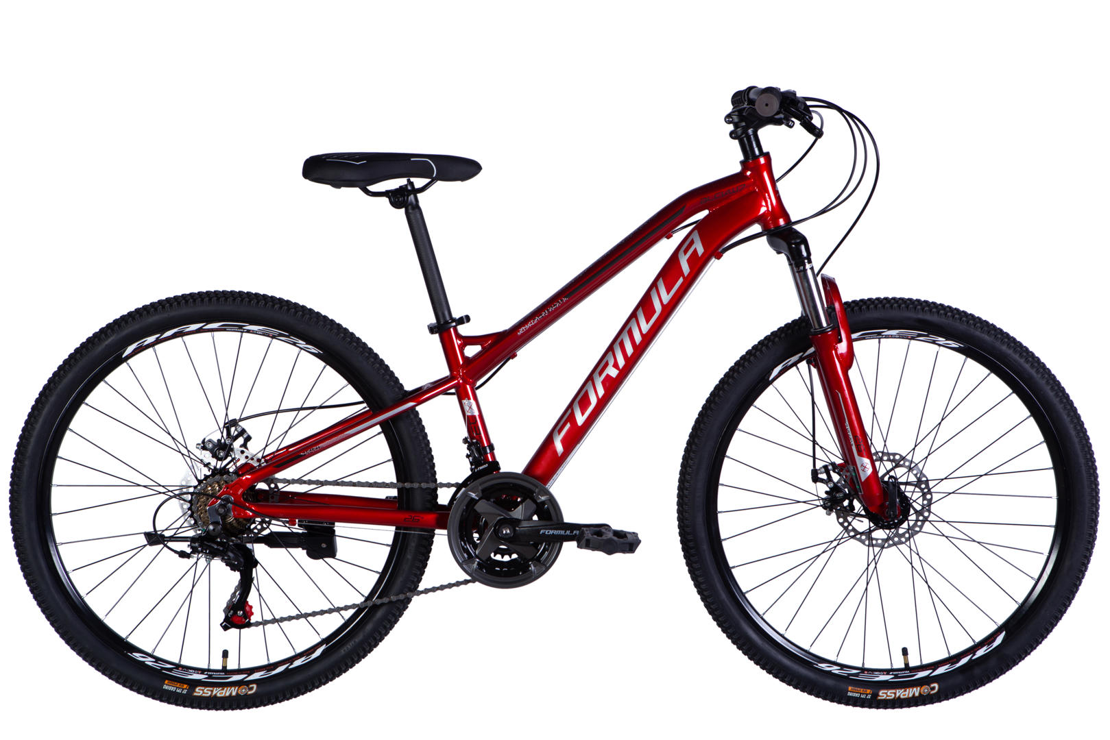 Велосипед AL 26" Formula BLACKWOOD DD FR рама-13" червоний 2026