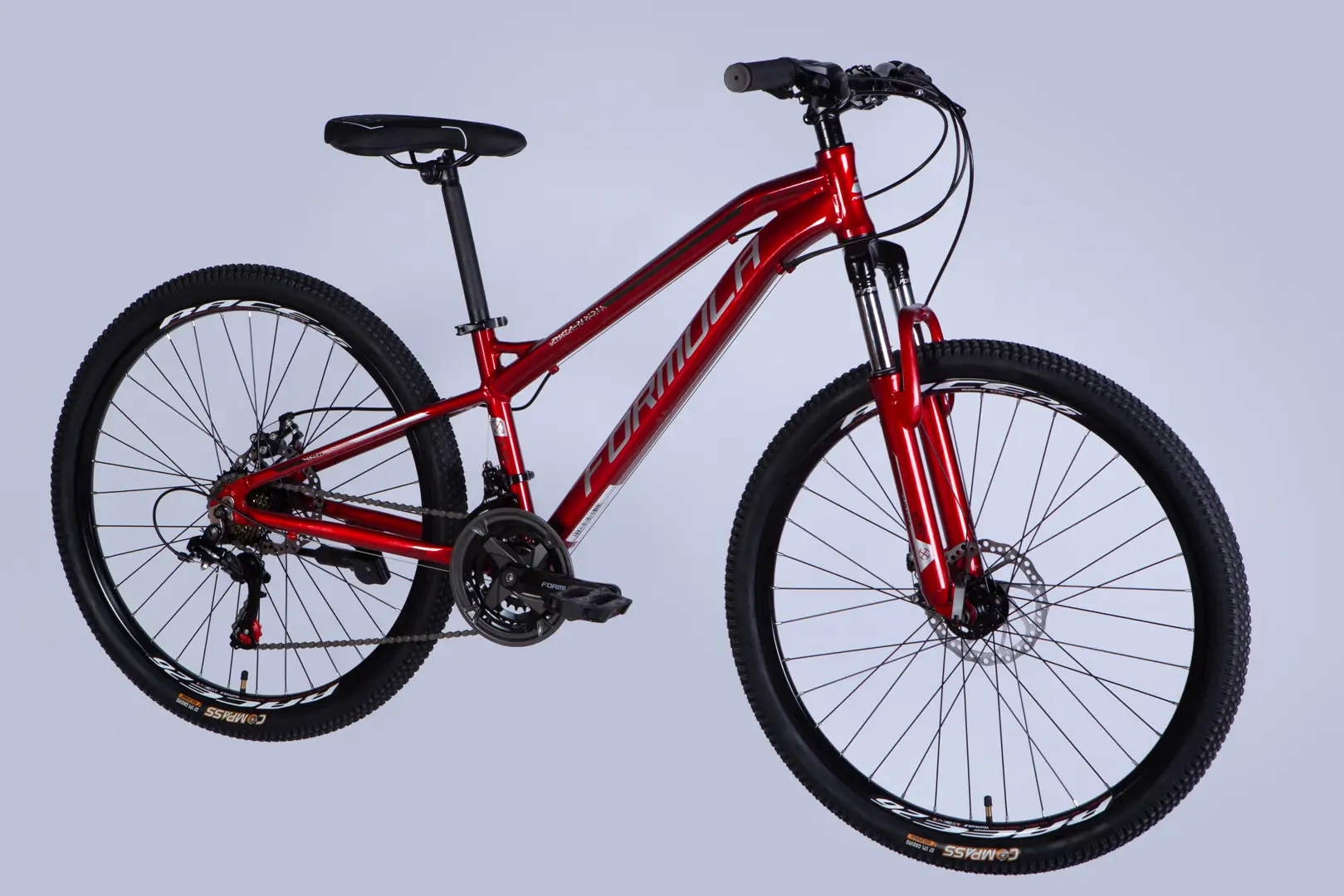 Велосипед AL 26" Formula BLACKWOOD DD FR рама-13" червоний 2026 - Зображення 6