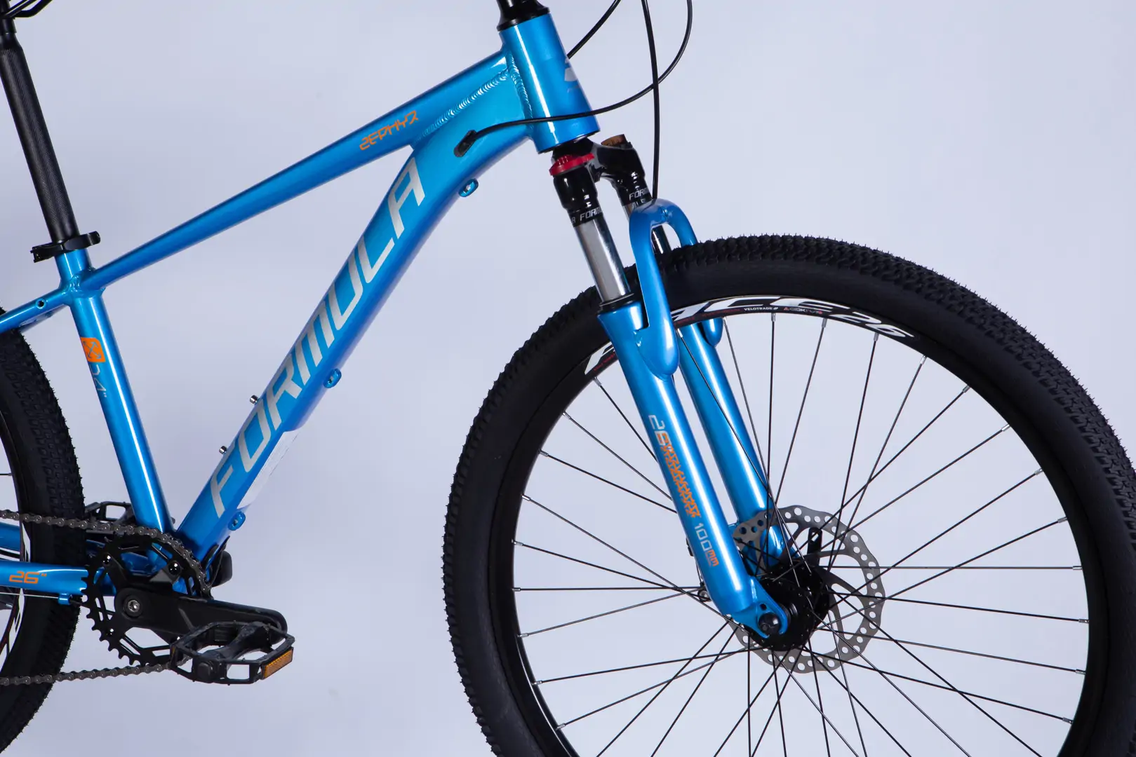 Велосипед AL 26" Formula ZEPHYR 3.0 DD CS рама-14" синій 2026 - Зображення 6