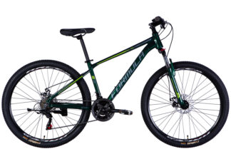 Велосипед AL 27.5" Formula MOTION DD FR рама-16" зелений 2026