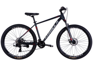 Велосипед AL 27.5" Formula THOR DD CS рама-18" чорний зі сріблястим 2026