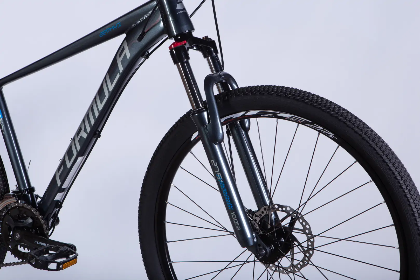 Велосипед AL 27.5" Formula ZEPHYR 3.0 DD CS рама-17" темно-сірий 2026 - Зображення 4
