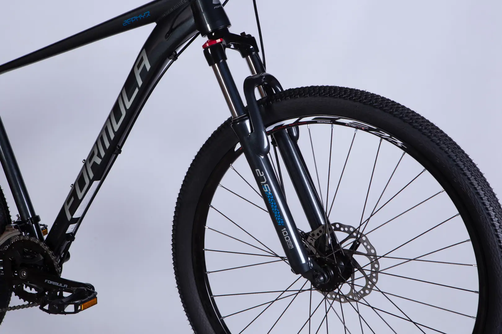 Велосипед AL 27.5" Formula ZEPHYR 3.0 DD CS рама-19" темно-сірий 2026 - Зображення 6