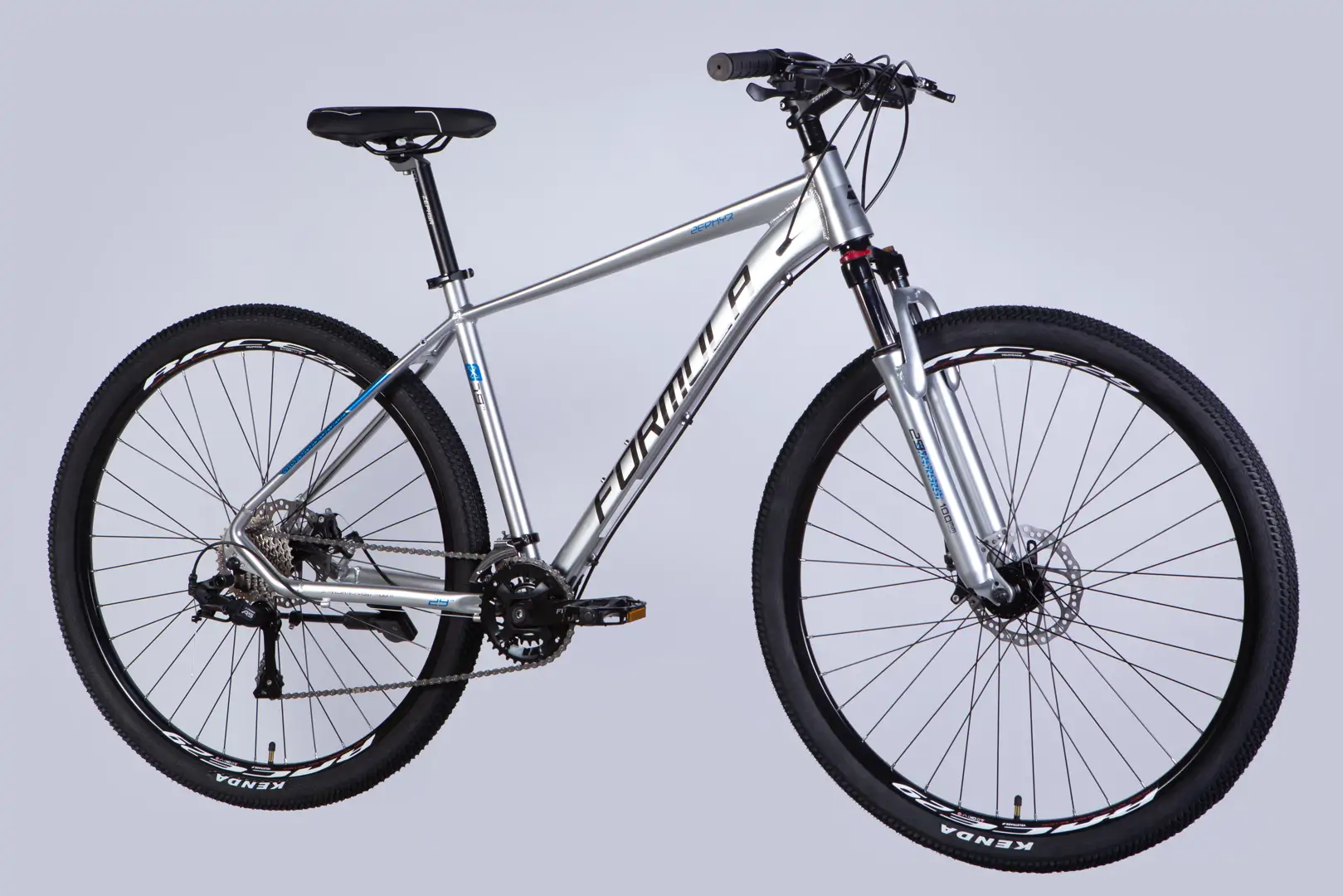 Велосипед AL 29" Formula ZEPHYR 3.0 DD CS рама-19" срiблястий 2026 - Зображення 2