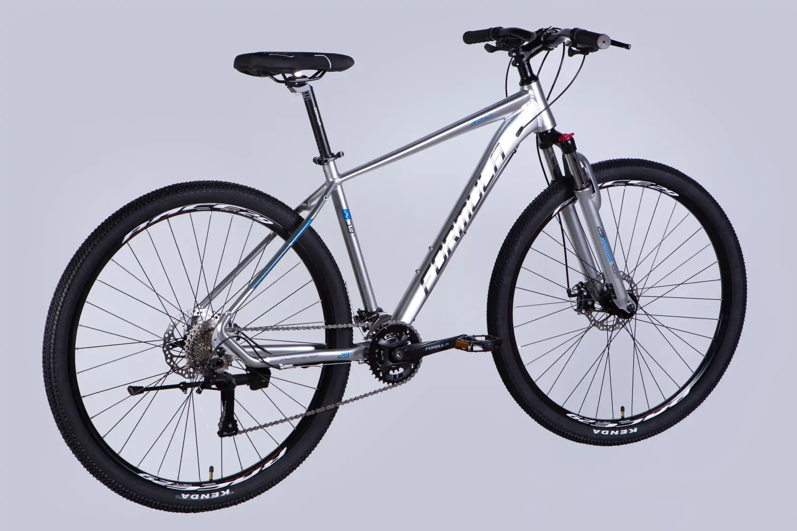 Велосипед AL 29" Formula ZEPHYR 3.0 DD CS рама-19" срiблястий 2026 - Зображення 3