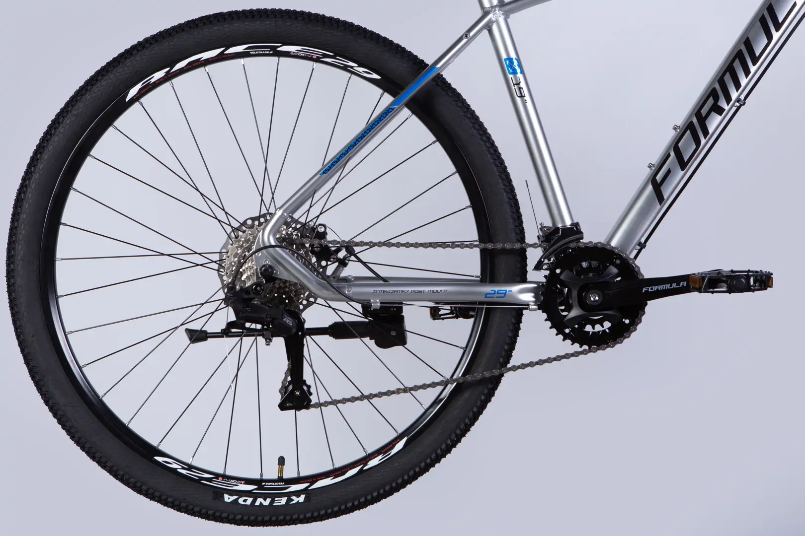 Велосипед AL 29" Formula ZEPHYR 3.0 DD CS рама-19" срiблястий 2026 - Зображення 4