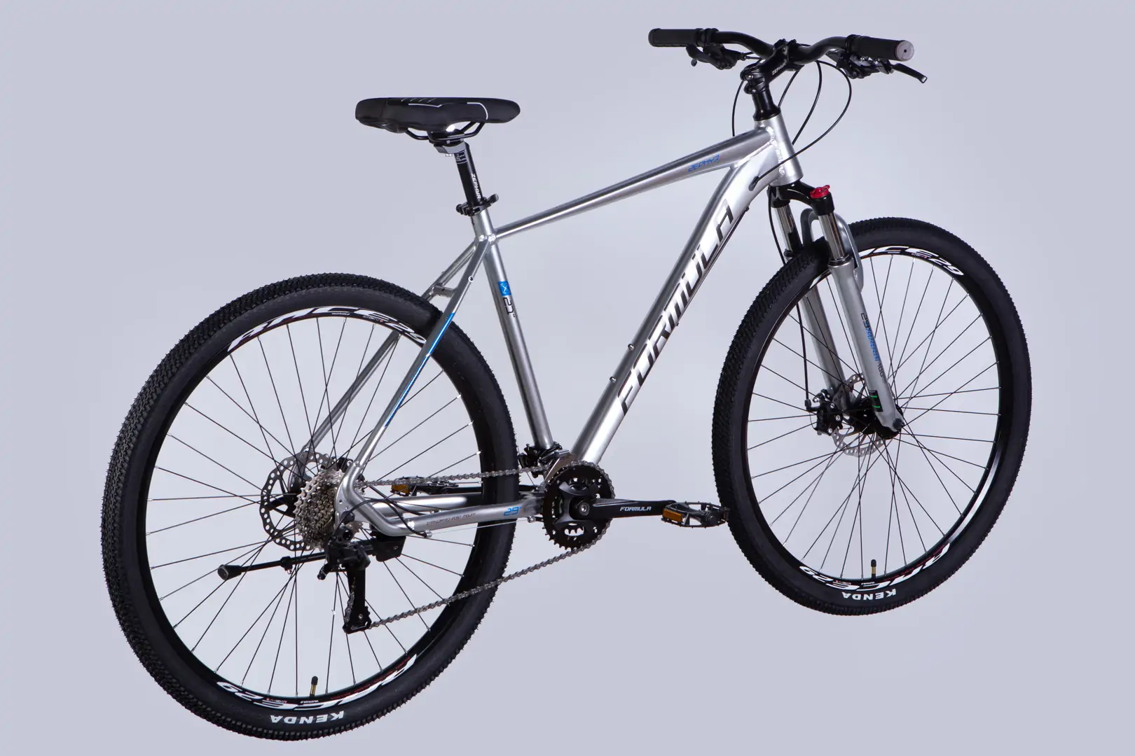 Велосипед AL 29" Formula ZEPHYR 3.0 DD CS рама-21" срiблястий 2026 - Зображення 3