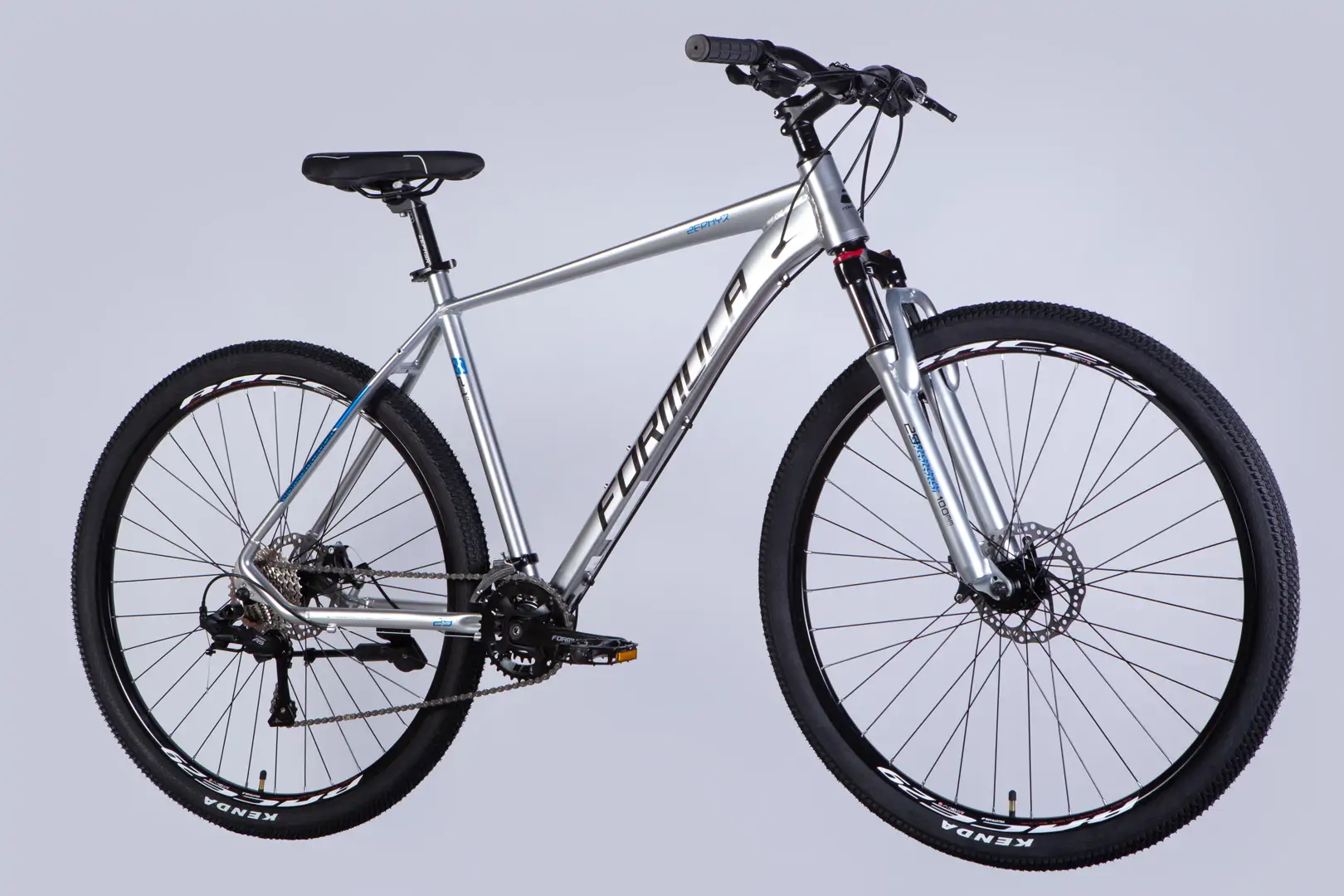 Велосипед AL 29" Formula ZEPHYR 3.0 DD CS рама-21" срiблястий 2026 - Зображення 4