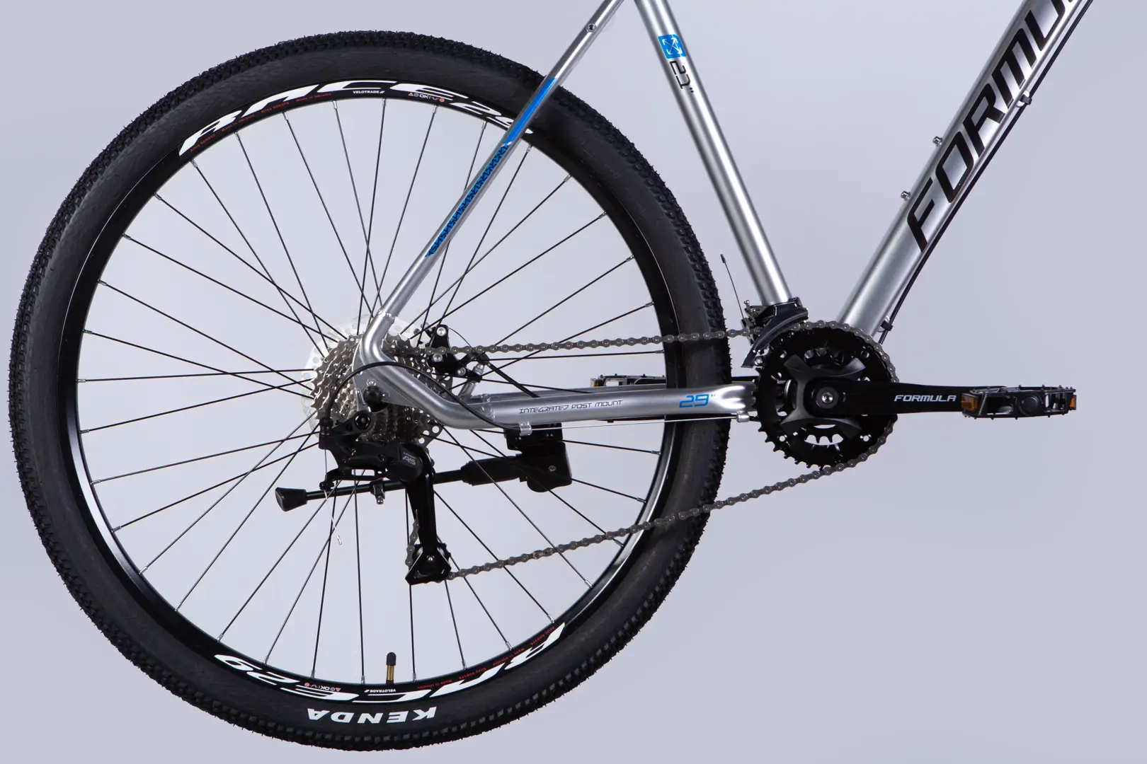 Велосипед AL 29" Formula ZEPHYR 3.0 DD CS рама-21" срiблястий 2026 - Зображення 5