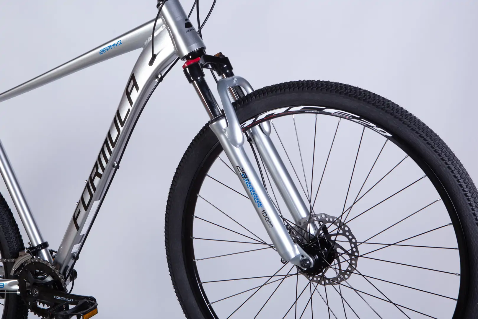 Велосипед AL 29" Formula ZEPHYR 3.0 DD CS рама-21" срiблястий 2026 - Зображення 7