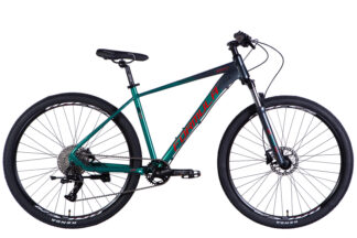 Велосипед AL 29" Formula ZEPHYR 1.0 HDD рама-19" темно-сріблястий з зеленим 2026