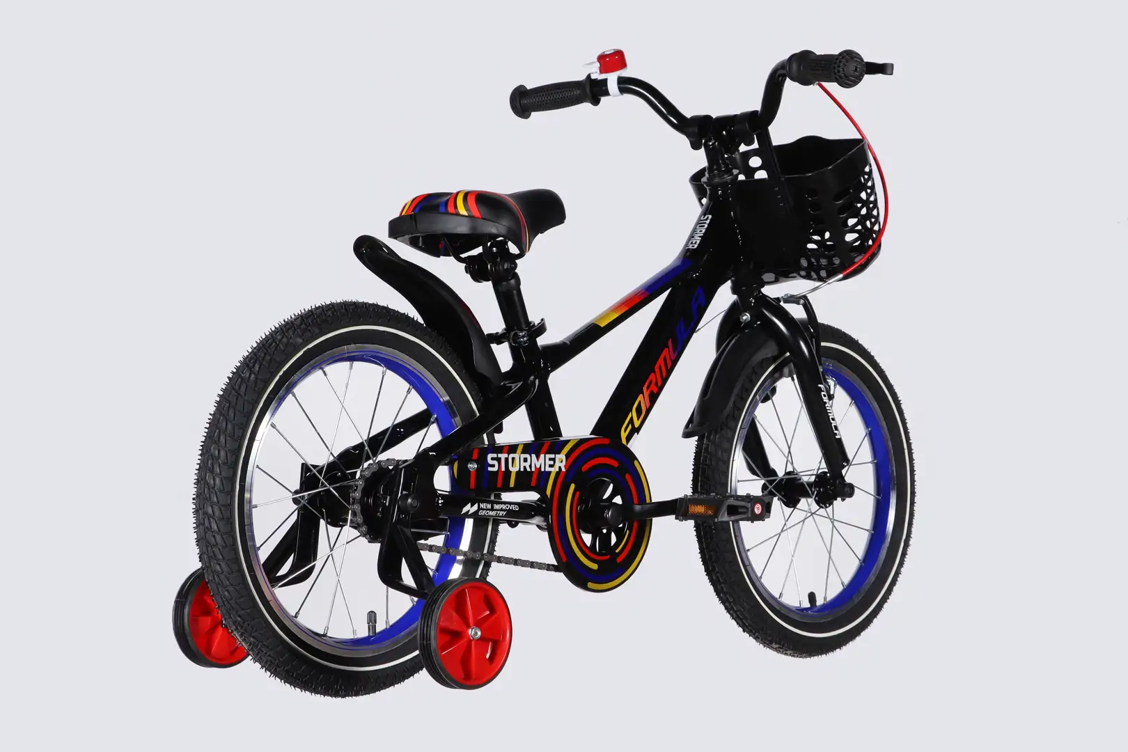 Велосипед AL 16" Formula Kid STORMER BH рама-8,5" чорний 2026 - Зображення 7