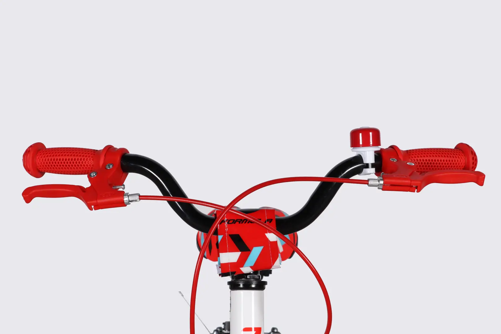 Велосипед AL 16" Formula Kid SLIM Vbr FR рама-8,5" білий з червоним 2026 - Зображення 3